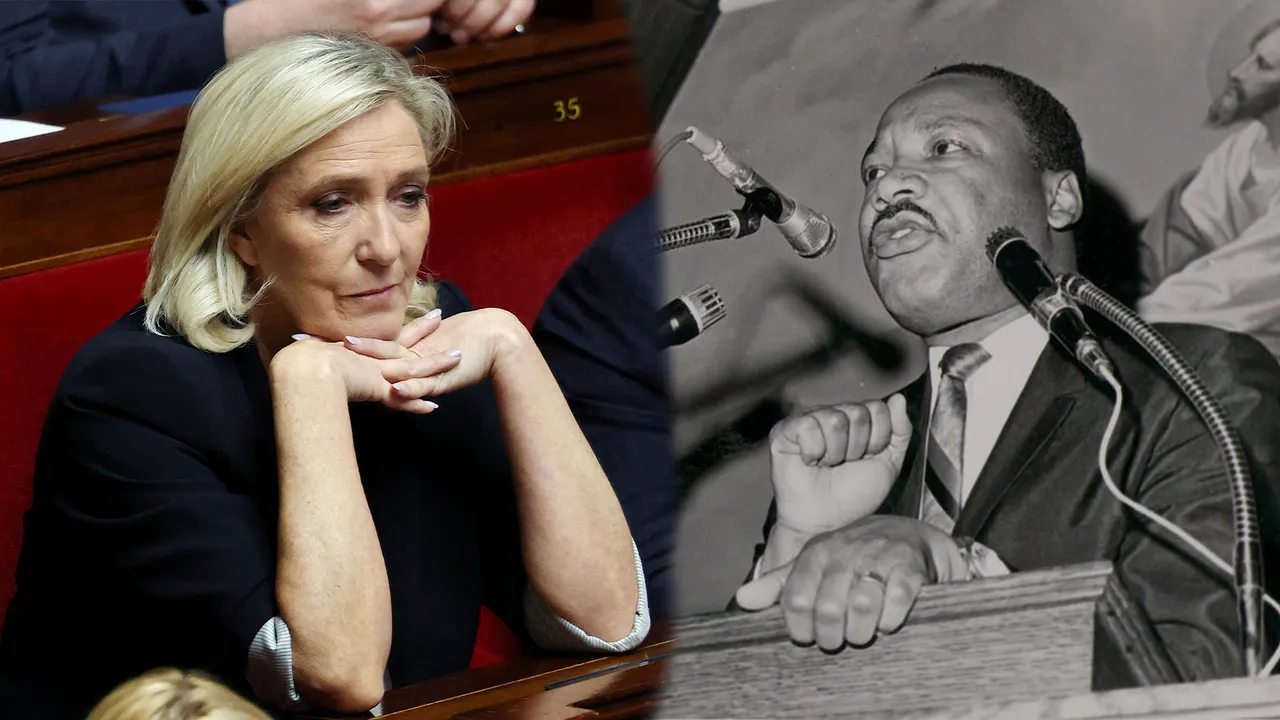 France: Marine Le Pen invoque Martin Luther King en réaction à son inéligibilité